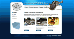 Desktop Screenshot of gabriel-ryby.pl